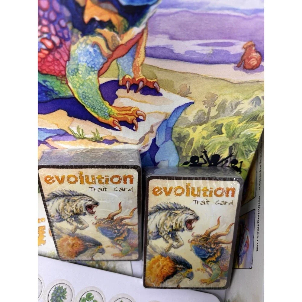Evolution Board Game by North Star Games 2017 – Complete Game NEW-open box